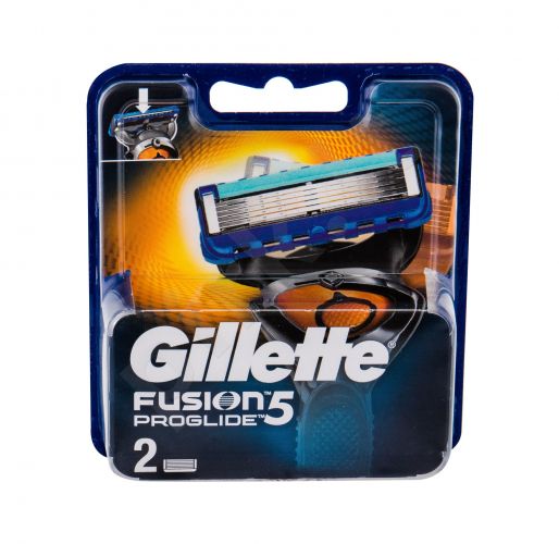 Gillette Fusion Proglide, skutimosi peiliukų galvutės vyrams, 2pc