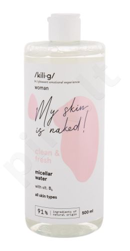 kili·g woman clean & fresh, micelinis vanduo moterims, 500ml