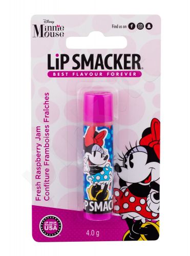 Lip Smacker Disney, Minnie Mouse, lūpų balzamas vaikams, 4g, (Fresh Raspberry Jam)