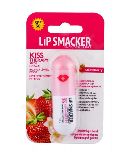 Lip Smacker Kiss Therapy, lūpų balzamas moterims, 3,5g, (Strawberry)