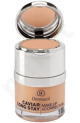 Dermacol Caviar Long Stay Make-Up & Corrector 1, kosmetika moterims, 30ml, (Pale)