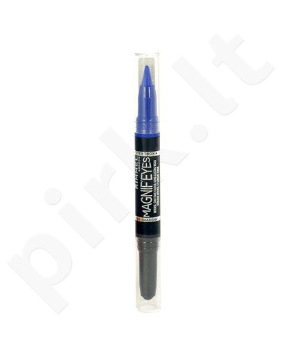 Rimmel London Magnif Eyes, akių šešėliai moterims, 1,6g, (004 Dark Side Of Blue)