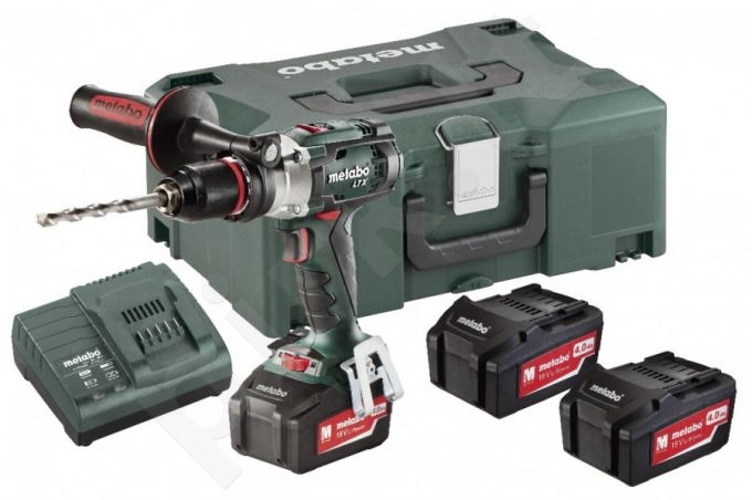 Akumuliatorinis suktuvas/gręžtuvas Metabo SB 18 LTX Impuls 3x4,0 Ah