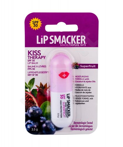 Lip Smacker Kiss Therapy, lūpų balzamas moterims, 3,5g, (Superfruit)