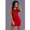 PINK BOOM suknelė - raudona 9259-3