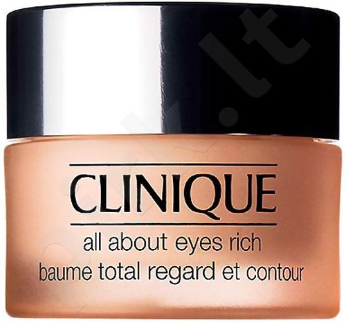 Clinique All About Eyes, Rich, paakių kremas moterims, 15ml