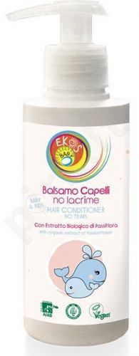 Vaikiškas PLAUKŲ KONDICIONIERIUS su pasifloros ekologišku ekstraktu (200ml), Pierpaoli Ekos Baby