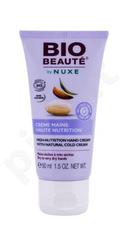 NUXE BIO BEAUTÉ, High-Nutrition Hand Cream, rankų kremas moterims, 50ml