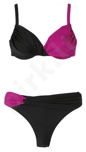 Maud. bikinis mot. 57741 04 38C black/pink