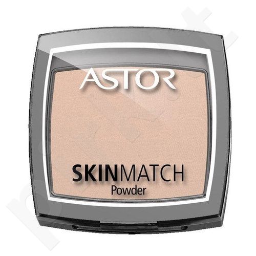 ASTOR Skin Match, kompaktinė pudra moterims, 7g, (100 Ivory)