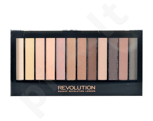 Makeup Revolution London Redemption Palette, Essential Mattes 2, akių šešėliai moterims, 14g