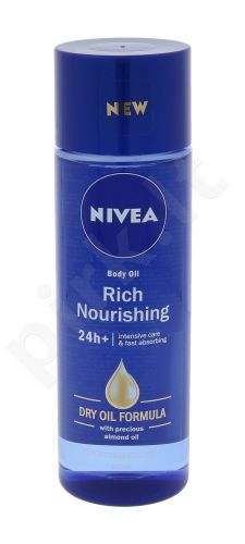 Nivea Body Oil, Rich Nourishing, kūno aliejus moterims, 200ml