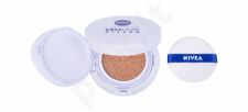 Nivea Hyaluron CELLular Filler, 3in1 Care Cushion, makiažo pagrindas moterims, 15g, (02 Medium)