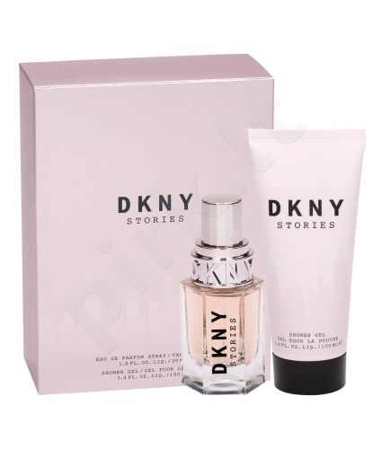 DKNY DKNY Stories, rinkinys kvapusis vanduo moterims, (EDP 30 ml + dušo želė 100 ml)