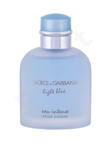 Dolce&Gabbana Light Blue Eau Intense Pour Homme, kvapusis vanduo vyrams, 100ml