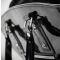 Felice Carino M05 - eko odos   juoda lakuota elegantiška rankinė, moterims