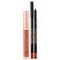 Makeup Revolution London Gloss Lip Kit, Retro Luxe, rinkinys lūpdažis moterims, (lūpdažis 5,5 ml + Contour Pencil 1 g), (Truth)