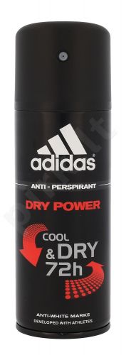 Adidas Dry Power, Cool & Dry 72h, antiperspirantas vyrams, 150ml