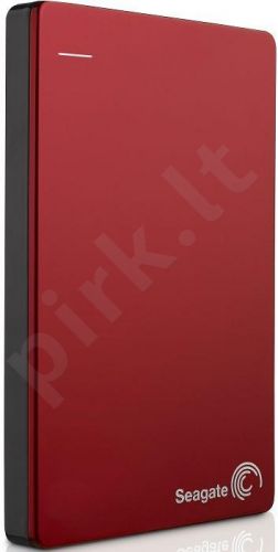 Išorinis diskas Seagate Backup Plus, 2.5', 2TB, USB 3.0, Raudonas