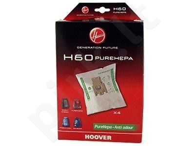 Dulkių siurblio maišelis Hoover H60 (4vnt.)