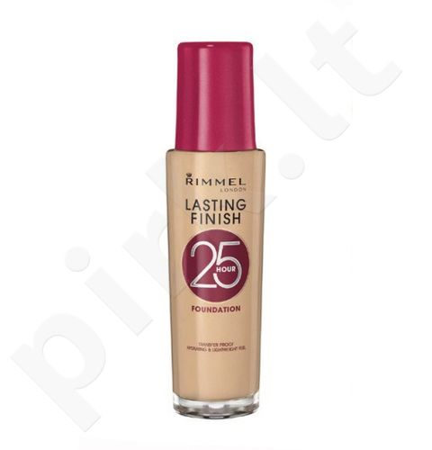 Rimmel London Lasting Finish 25h Foundation, 25hr SPF20, makiažo pagrindas moterims, 30ml, (203 True Beige)