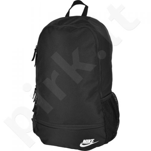 nike classic north solid backpack black