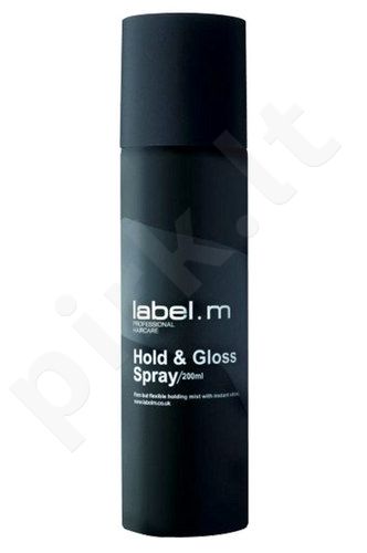 Label m Hold & Gloss purškiklis, kosmetika moterims, 200ml