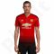 Marškinėliai futbolui Adidas Manchester United M CG0040