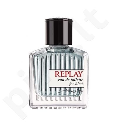 Replay Replay For Him, tualetinis vanduo vyrams, 75ml