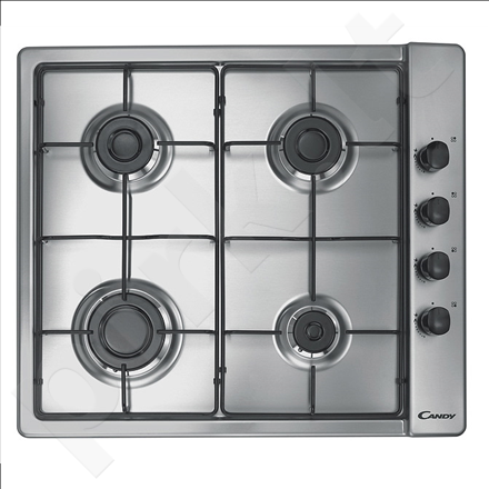 Candy CLG 64SPX Built-In Gas On Stainless steel Hob