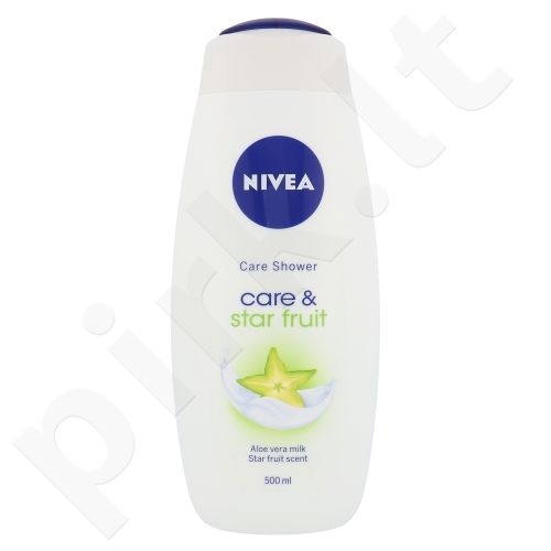 Nivea Care & Star Fruit, dušo kremas moterims, 500ml