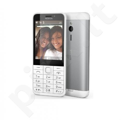 Telefonas Nokia 230 Dual SIM 26902 sidabrinis