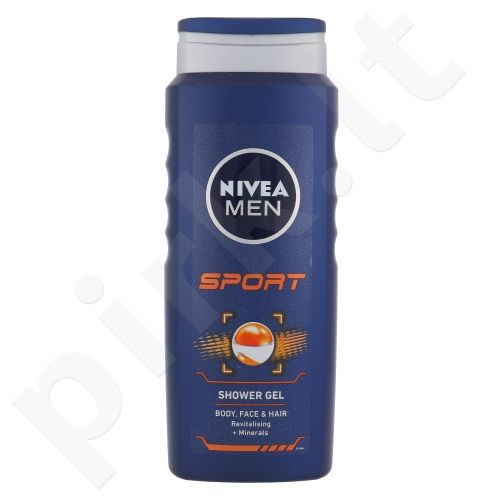 Nivea Men Sport, dušo želė vyrams, 500ml