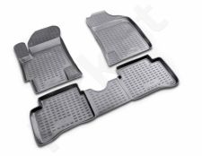 Guminiai kilimėliai 3D KIA Rio 2005-2011, 4 pcs. /L38041G /gray