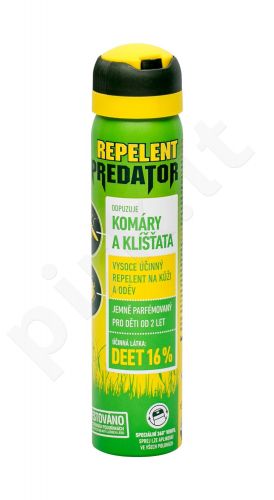 PREDATOR Repelent, Deet 16%, Repelentas moterims ir vyrams, 90ml