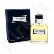 Dolce&Gabbana Pour Homme, tualetinis vanduo vyrams, 125ml