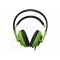 Žaidimų ausinės su mikrofonu SteelSeries Siberia V2, Žalios