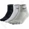 Kojinės Nike Dri-FIT Non-Cushion Quarter 3 poros SX4847-901