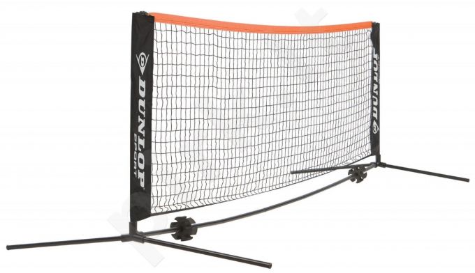 Lauko teniso tinklas mini, 6m, mobilus, su dėklu