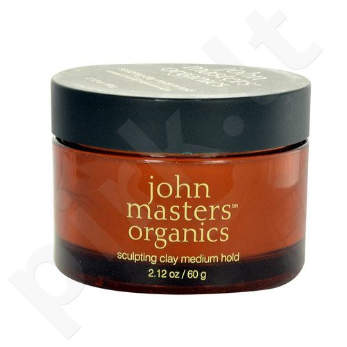 John Masters Organics Sculpting Clay, Medium Hold, For Definition and plaukų formavimui moterims ir vyrams, 60g