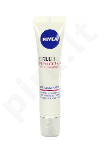 Nivea Cellular Perfect Skin, Eye Illuminator, paakių kremas moterims, 15ml
