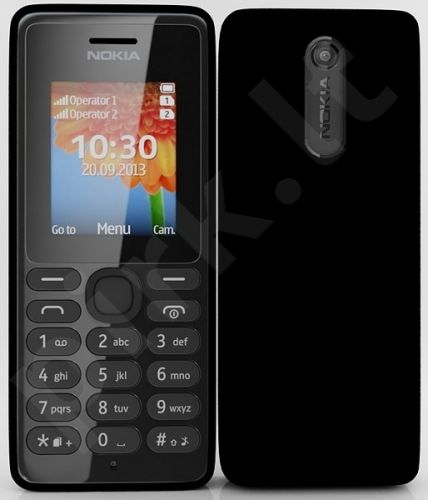 Nokia 108 Dual SIM Black