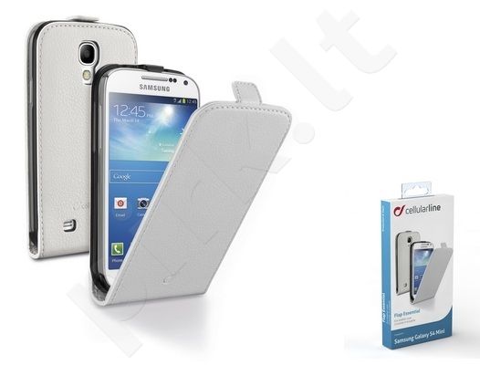 Samsung Galaxy S4 mini dėklas FLAP ESSEN Cellular baltas