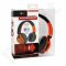 ART Bluetooth Headphones with microphone AP-B04 black/orange