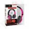 ART Bluetooth Headphones with microphone AP-B04 black/pink