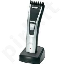 AEG HSM/R 5614 Hair and Beard Trimmer, Adjustable cutting length: 3-23 mm in 1-8 steps, Incl. 4 accessories, Black/Inox