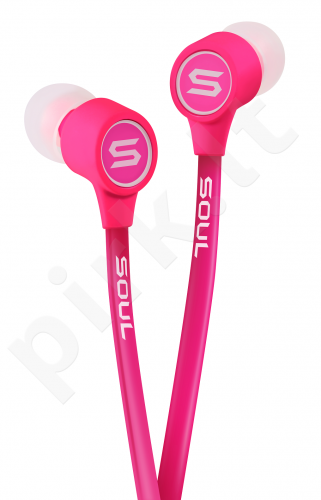 SOUL K-pop in-ear stereo ausinės, rožinė