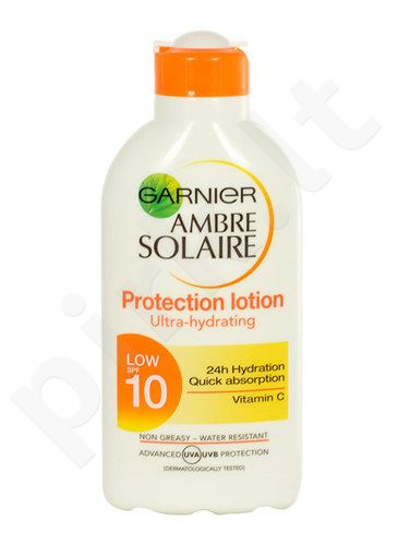 Garnier Ambre Solaire, Protection Lotion Low SPF10, Sun kūno losjonas moterims, 200ml