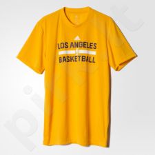 Marškinėliai adidas WNTR HPS GAME Los Angeles Lakers M AA7933