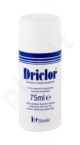 Driclor Antiperspirant, antiperspirantas moterims, 75ml